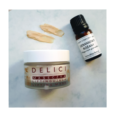 Olejek geranium różanego, higiena snu i zielne popołudnie w ramach self love